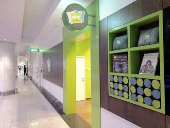 sleep n fly sleep lounge and showers d gates terminal 1 transit only
