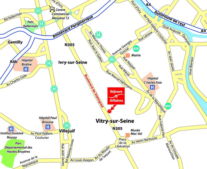 sejours and affaires paris vitry sur seine