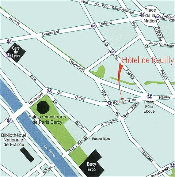 le quartier bercy square hotel