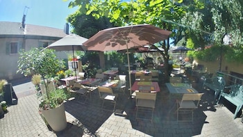 la terrasse fleurie