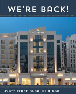 Hyatt Place Dubai Al Rigga,Near Reef Mall,4 star