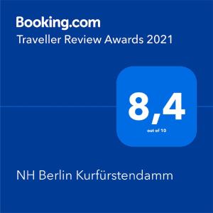 Nh Berlin Kurfürstendamm,Charlottenburg>>Berlin,4 star