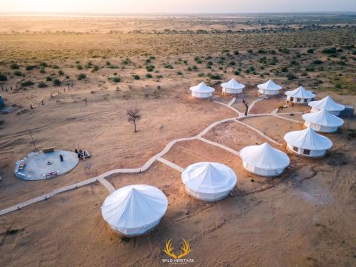 Wild Heritage Desert Camp Jaisalmer,Jaisalmer>>Desert National Park,3 star