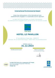 hotel le pavillon