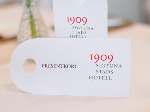 1909 sigtuna stads hotell