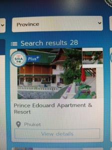 prince edouard apartment and resort