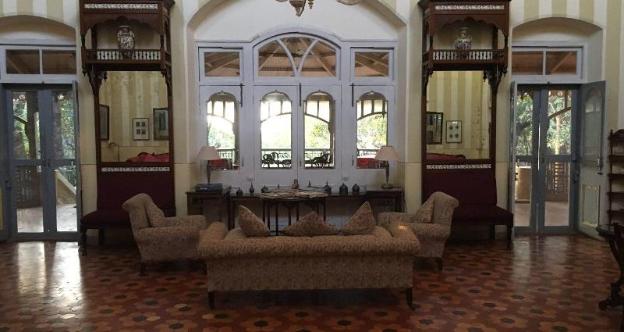 dune barr house verandah in the forest
