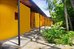 the beach cabanas