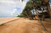 the beach cabanas