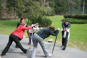 hotel and garden u holubu