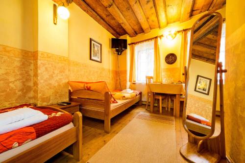 ubytovani zamecke schody