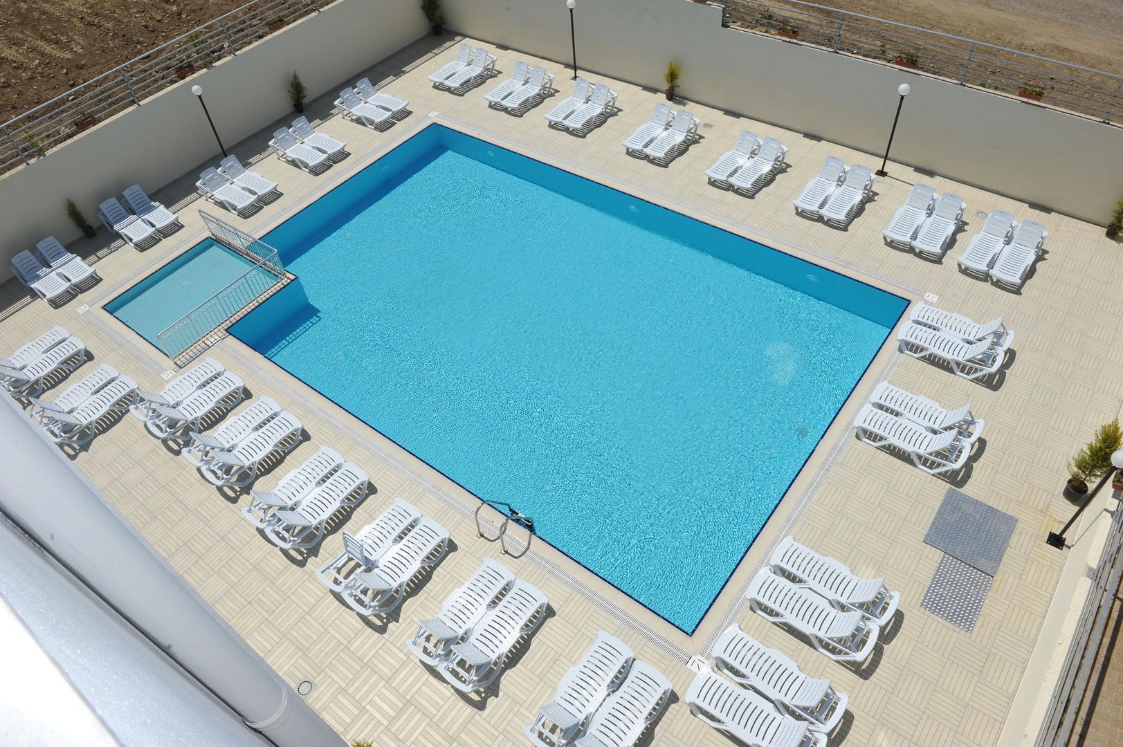 a hotel side