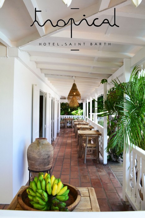 tropical hotel st barth
