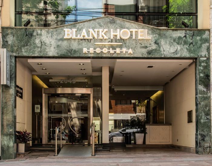 blank hotel recoleta