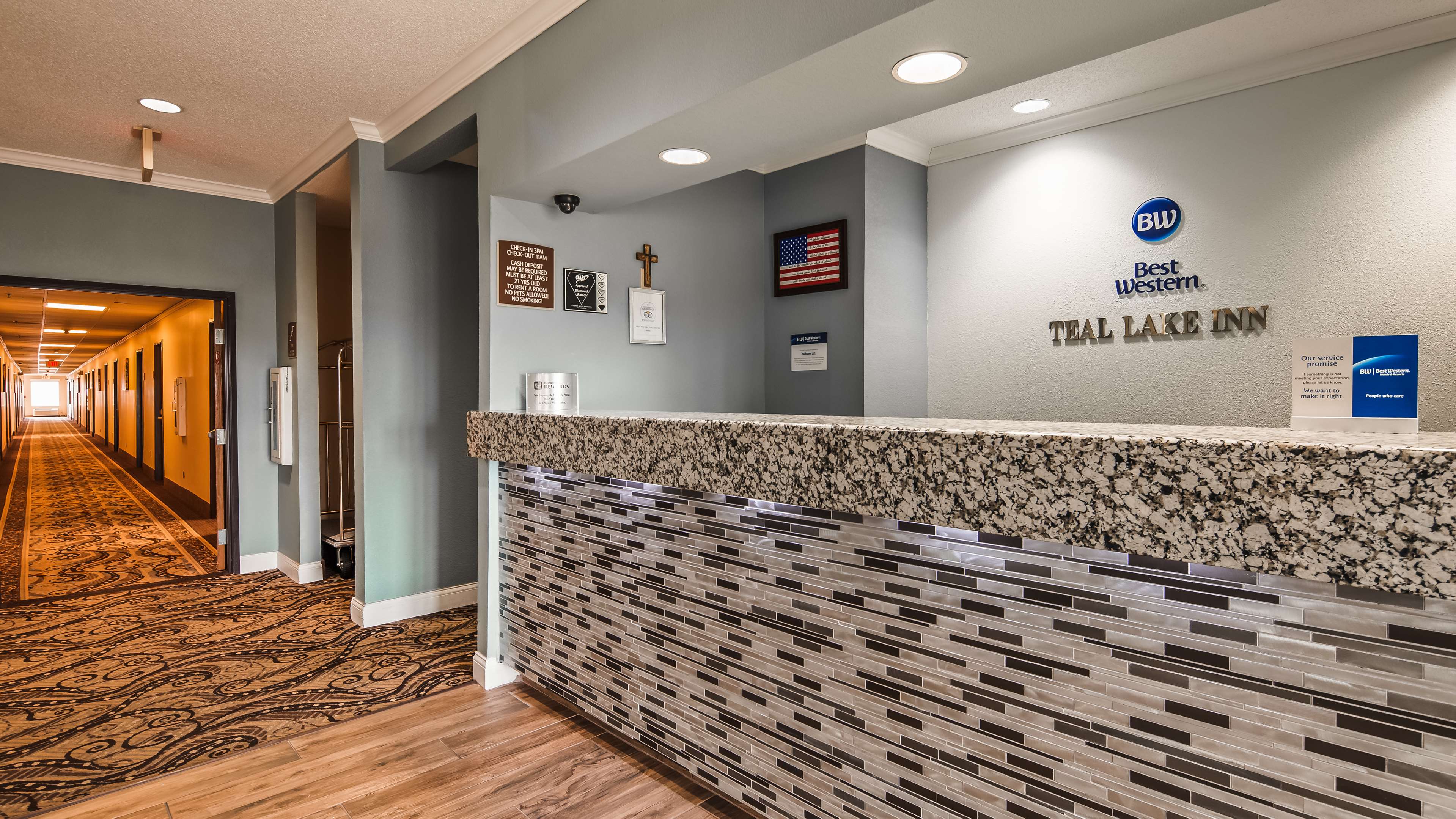 best western teal lake inn