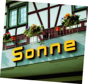 hotel restaurant sonne