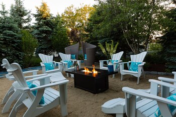 blue inn on the beach