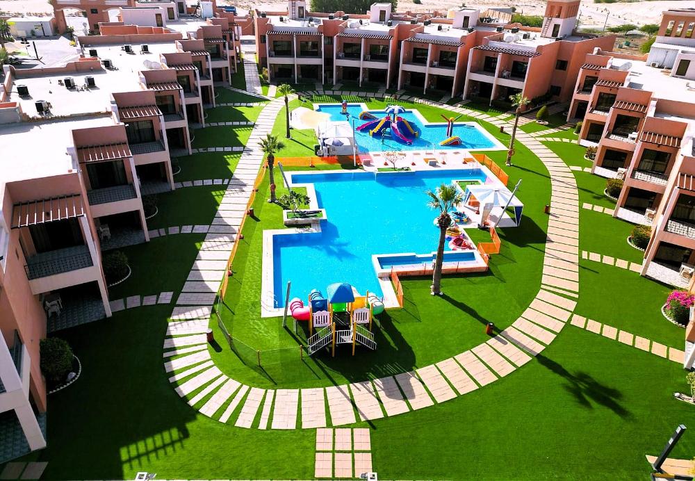 aquamarine kuwait resort families only