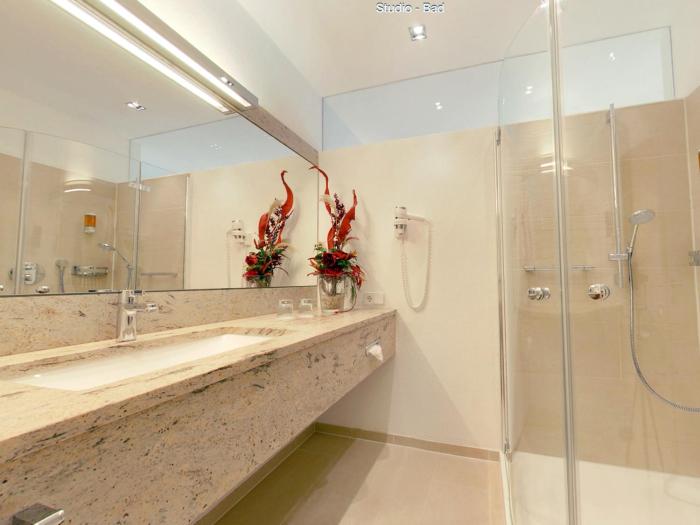 hotel garni in der breite