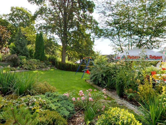 hotel garni in der breite