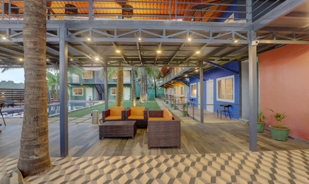 treebo morjim banyan resort near beach