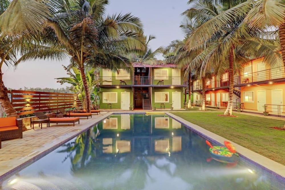 treebo morjim banyan resort near beach