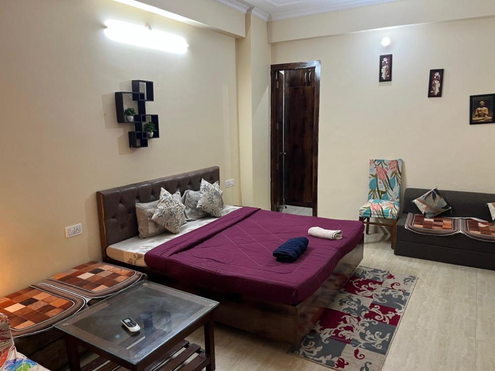 budget home stay 1bhk lux flat tapovan rishikesh