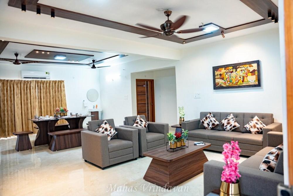 mahas vrindavan by mahas homestays 3 bhk flats a c