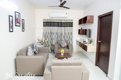 mahas elite by mahas homestays 2bhk flats a c