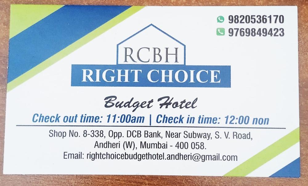 right choice budget hotel