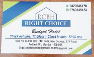 right choice budget hotel