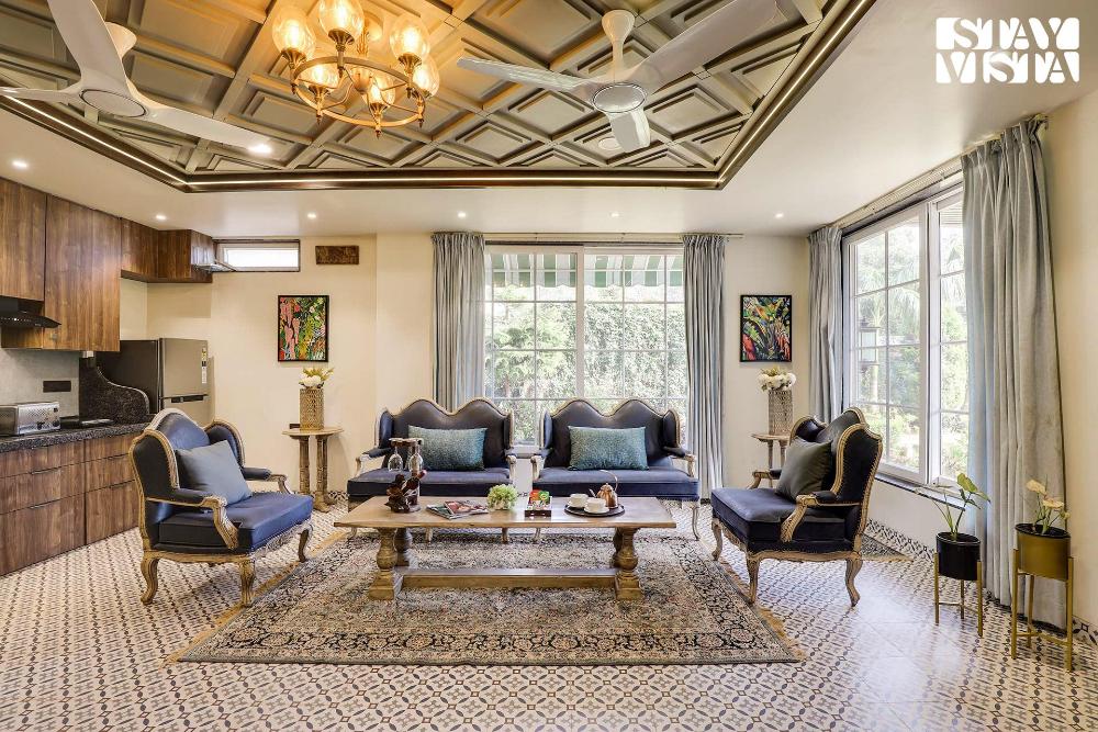 stayvistas pandav greens eco stay with bonfire