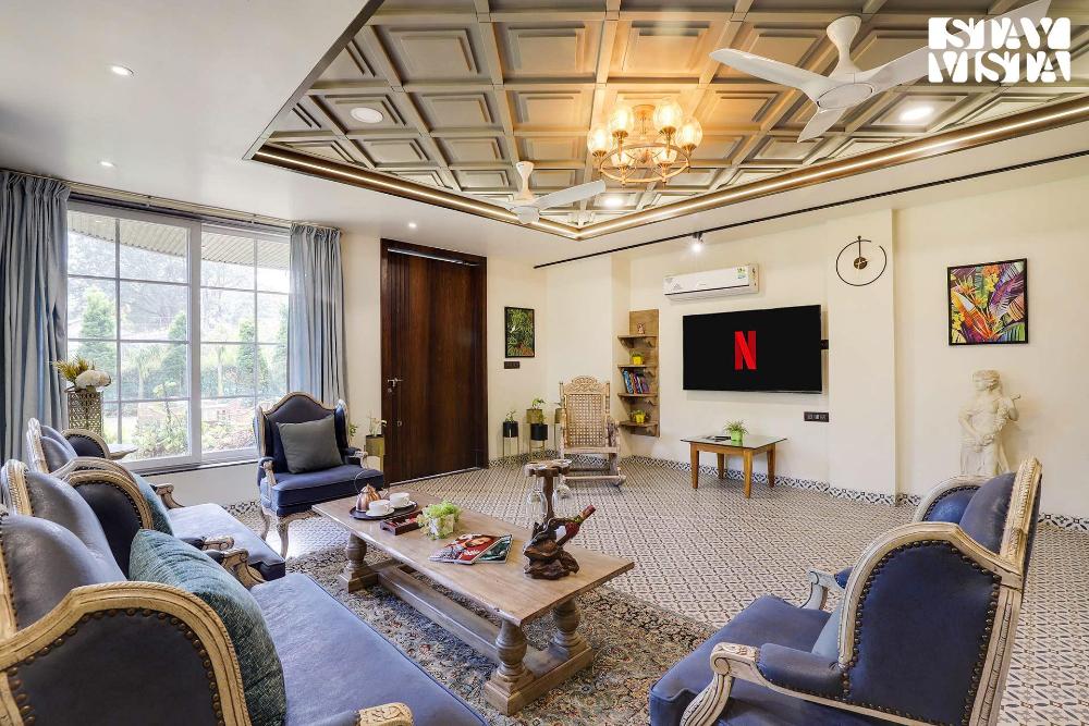 stayvistas pandav greens eco stay with bonfire