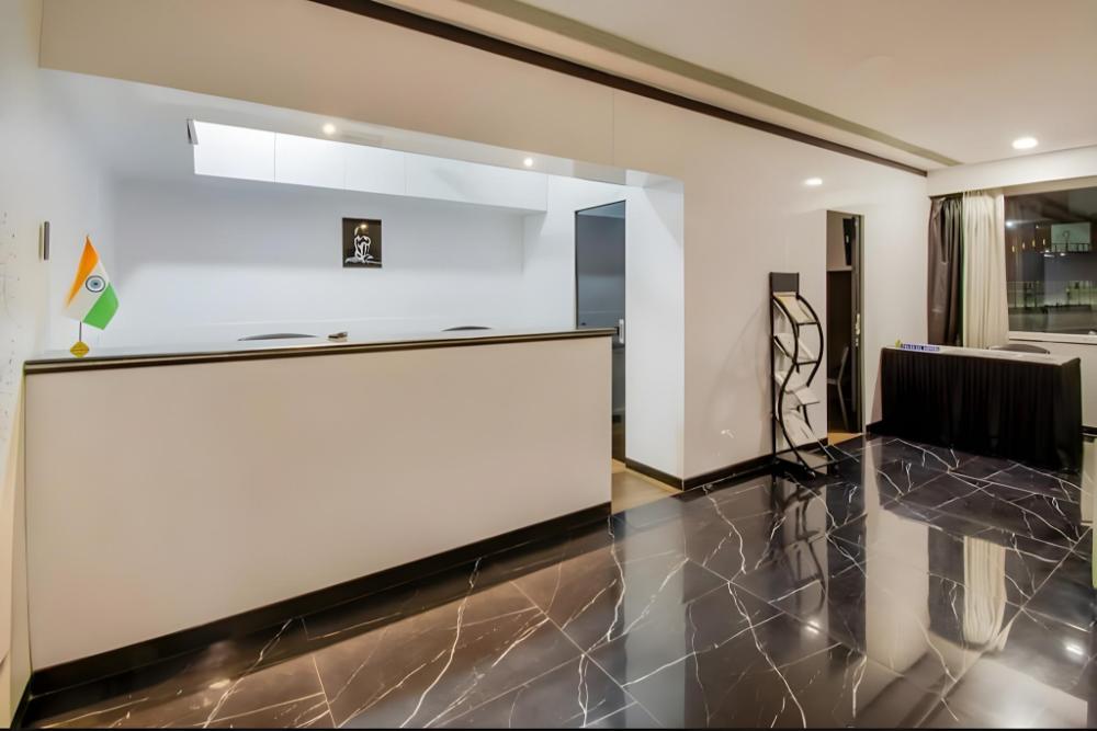 hotel black and white