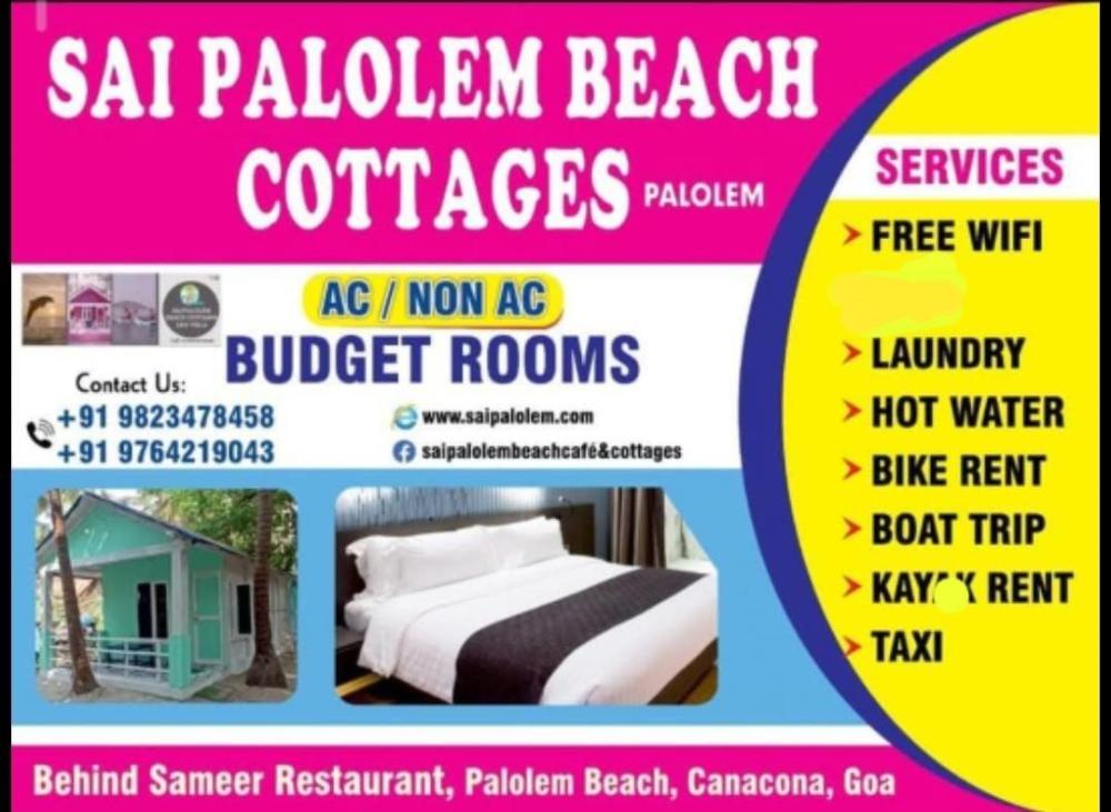 sai palolem beach cottages