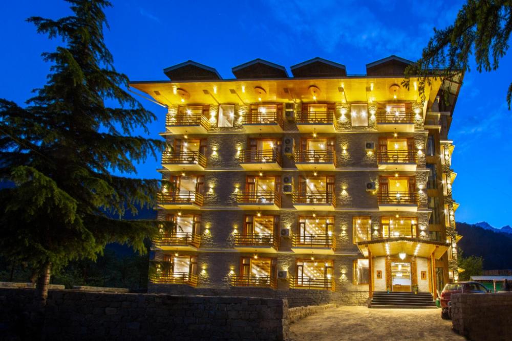 tripli hotels namaste manali