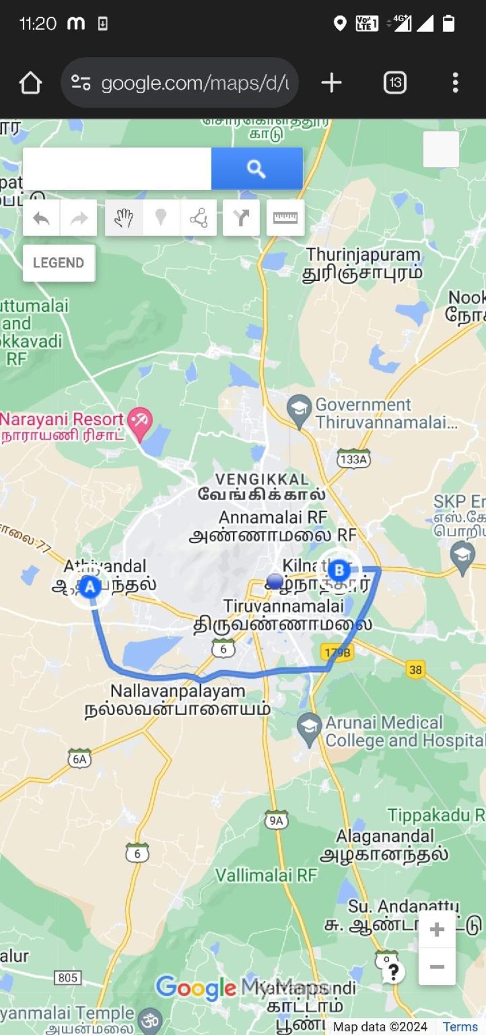 nithilagam temple and mountain view home