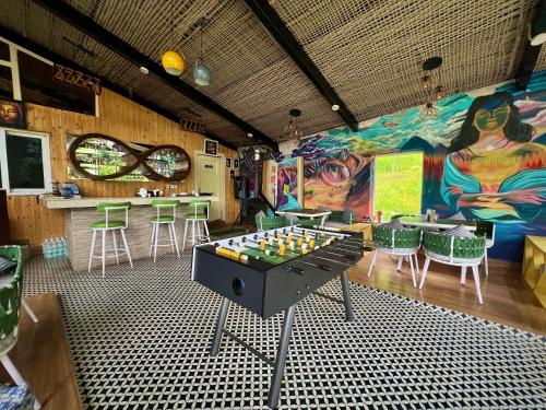 glass cabins and cafe by urban monk