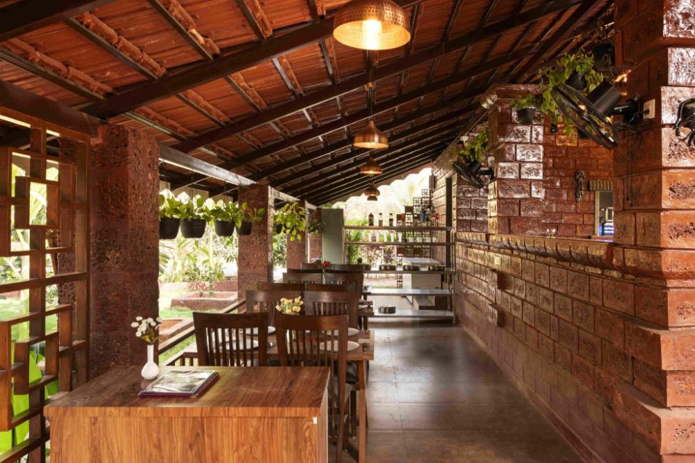 crimson bricks and woods resort cottages karjat