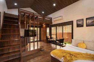 crimson bricks and woods resort cottages karjat