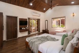 crimson bricks and woods resort cottages karjat