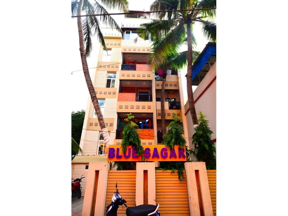 dhamstay hotel blue sagar nearbeach puri