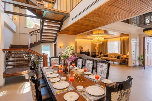 elivaas prive the royce daisy ultra luxe 4 bhk villa with pvt heated pool jacuzzi steam room and hill views