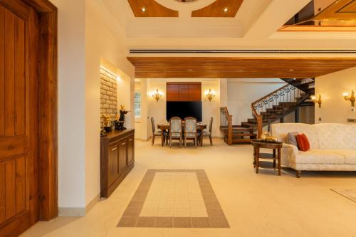elivaas prive the royce daisy ultra luxe 4 bhk villa with pvt heated pool jacuzzi steam room and hill views