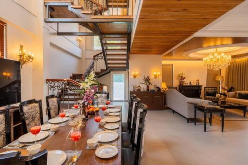 elivaas prive the royce daisy ultra luxe 4 bhk villa with pvt heated pool jacuzzi steam room and hill views