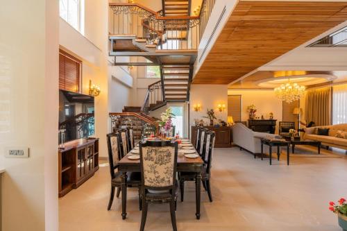 elivaas prive the royce daisy ultra luxe 4 bhk villa with pvt heated pool jacuzzi steam room and hill views