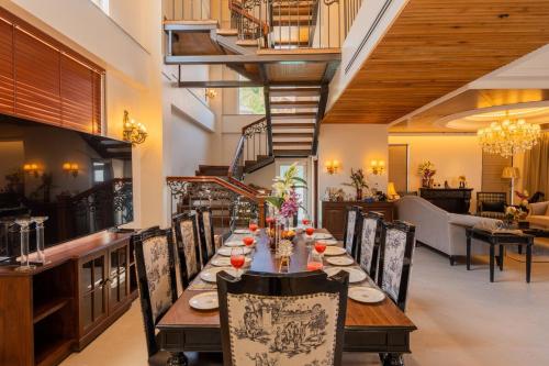 elivaas prive the royce daisy ultra luxe 4 bhk villa with pvt heated pool jacuzzi steam room and hill views