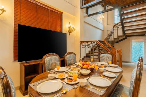 elivaas prive the royce daisy ultra luxe 4 bhk villa with pvt heated pool jacuzzi steam room and hill views