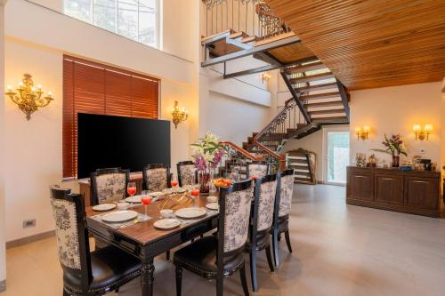 elivaas prive the royce daisy ultra luxe 4 bhk villa with pvt heated pool jacuzzi steam room and hill views