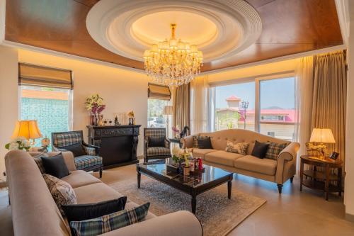 elivaas prive the royce daisy ultra luxe 4 bhk villa with pvt heated pool jacuzzi steam room and hill views